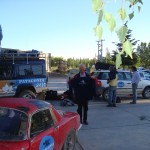 Klaus in the car park