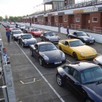 Lined up on the grid