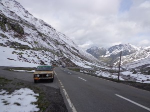 Austrian mountain pass 