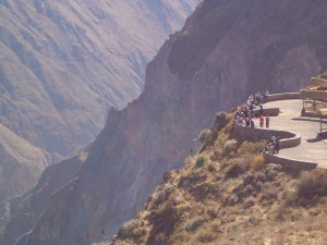 Colca Canyon and the Mirador (viewing area)