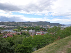 Trondheim from the Festung