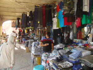 Allison (not) shopping in Bandar Abbas